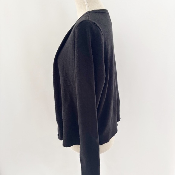Croft & Barrow Black Cardigan Sweater - Picture 2 of 7